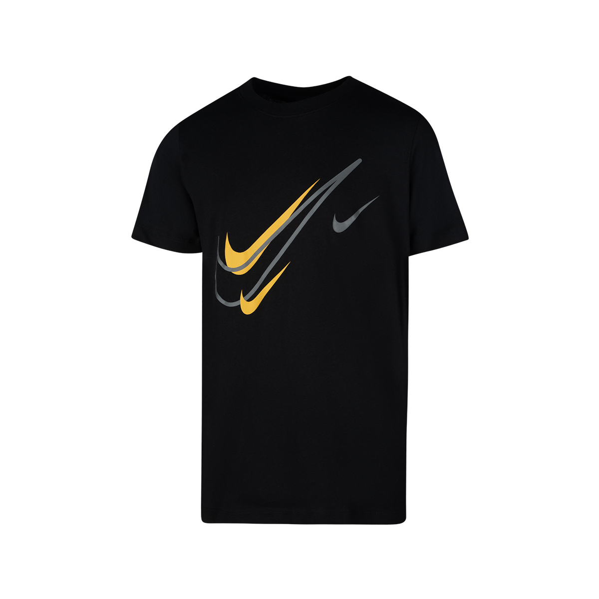 Nike gold hotsell and black shirt