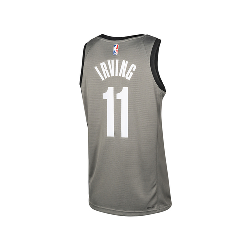 Jordan Brooklyn Nets Men's Statement Swingman Jersey Kyrie Irving - Gray