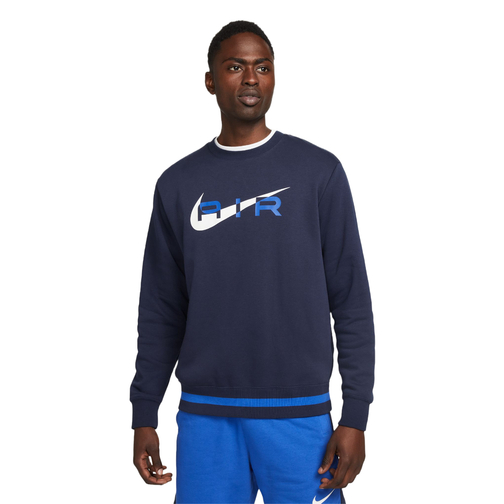 Nike air allover logo hot sale print crew neck sweatshirt