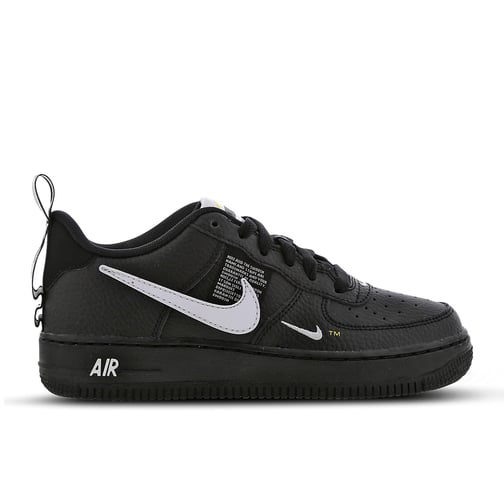 white & black air force 1 lv8 utility trainers